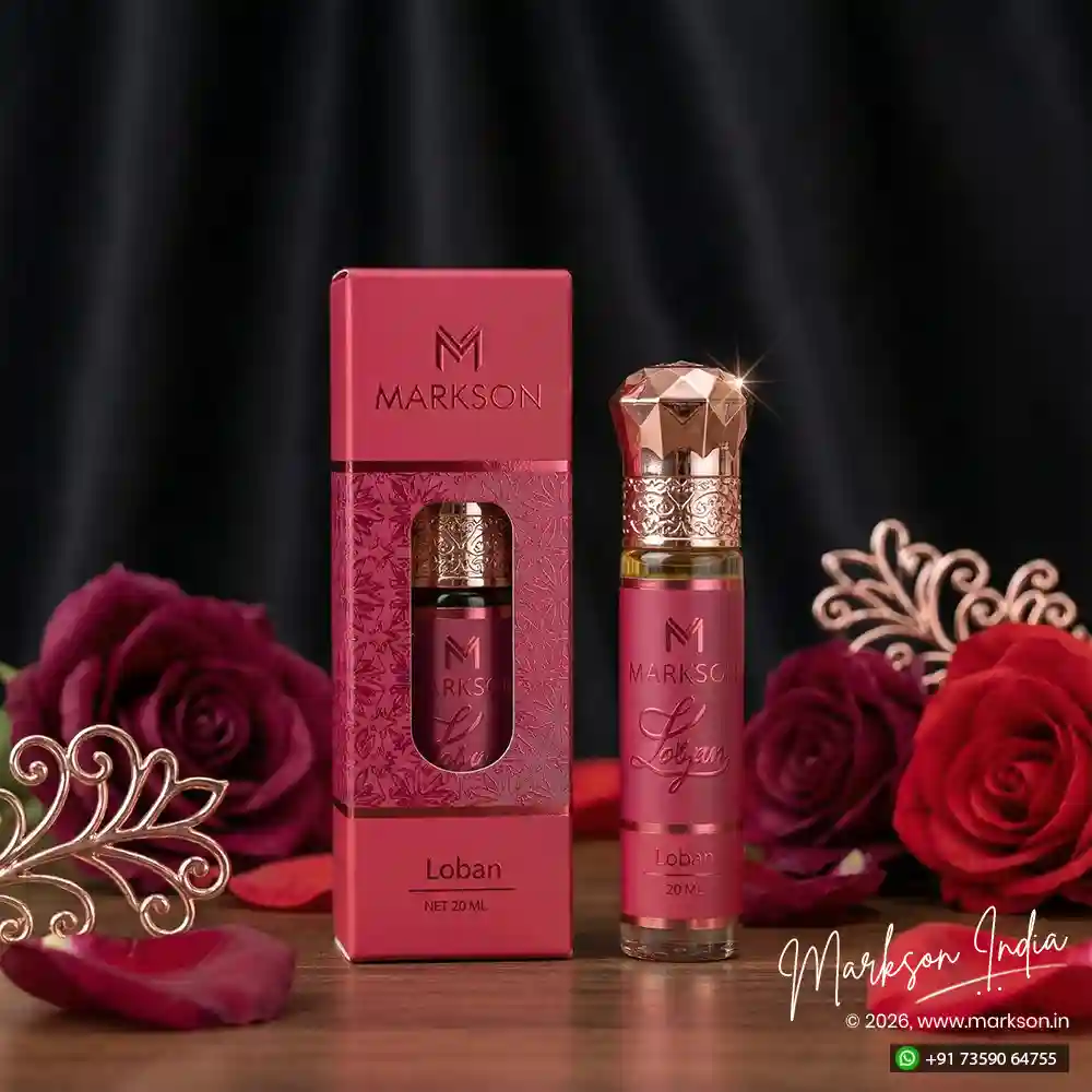 Best 20ML Premium Window Attar Boxes Matte UV Embossed Printing Near Me Markson India