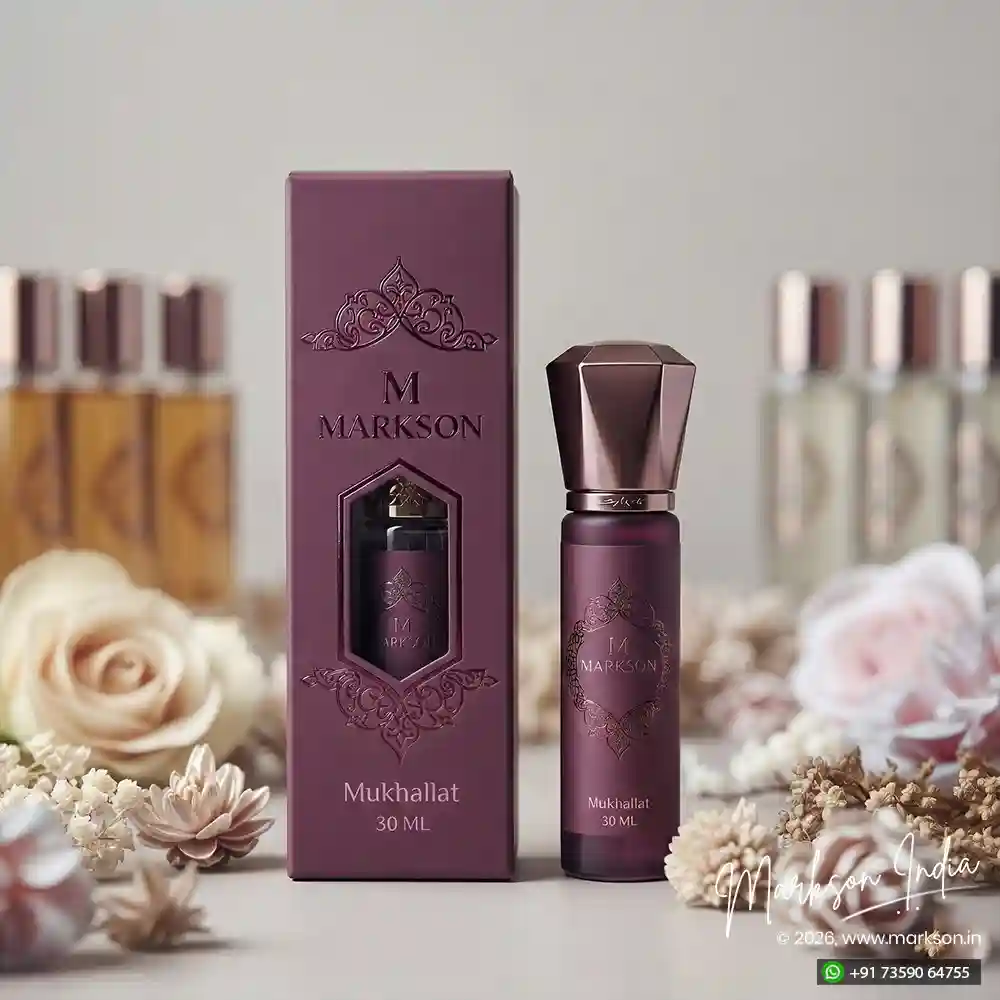 Best 30ML Premium Window Attar Boxes Matte UV Embossed Printing Near Me Markson India