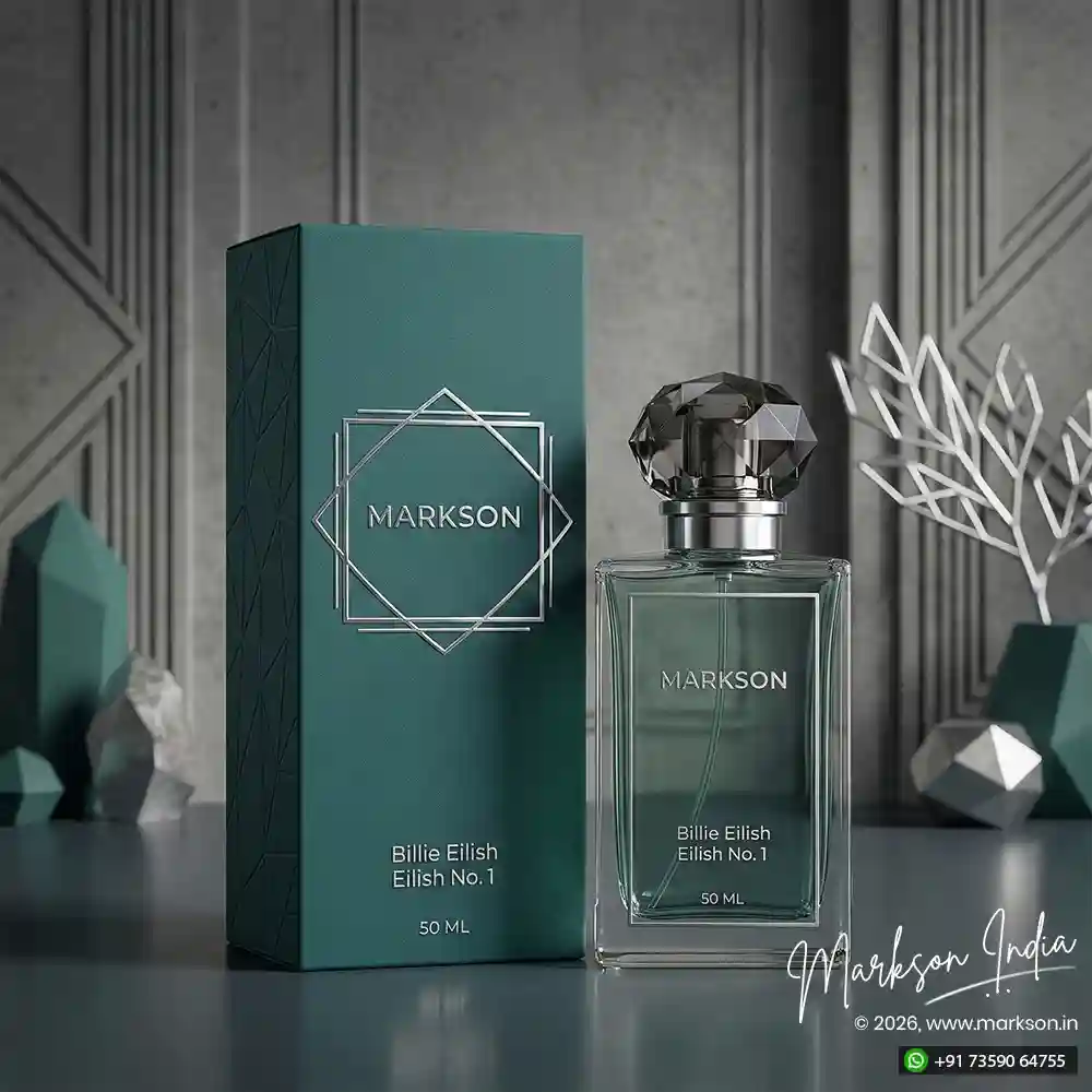 Best 50ML Luxury Perfume Boxes Matte Foiling Embossed Printing Near Me Markson India