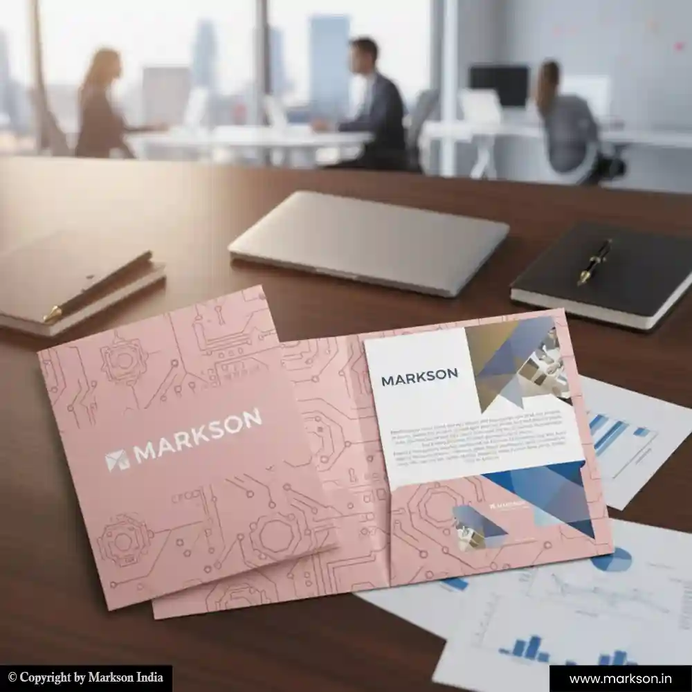 Best Corporate File Folders With Double Pocket Manufacturers Near Me Markson India