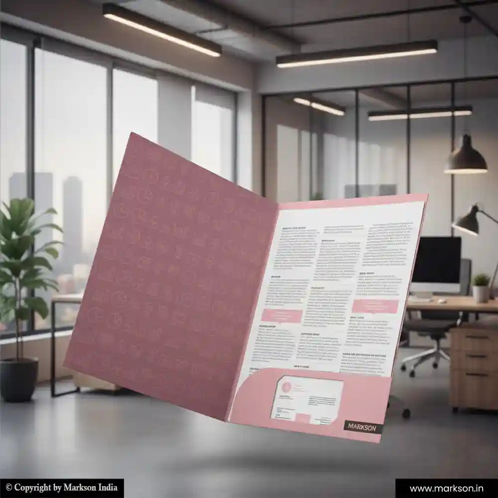Best Corporate File Folders with Single Pocket Manufacturers Near Me Markson India