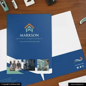 Best Custom File Folders With Double Pocket Manufacturers Near Me Markson India