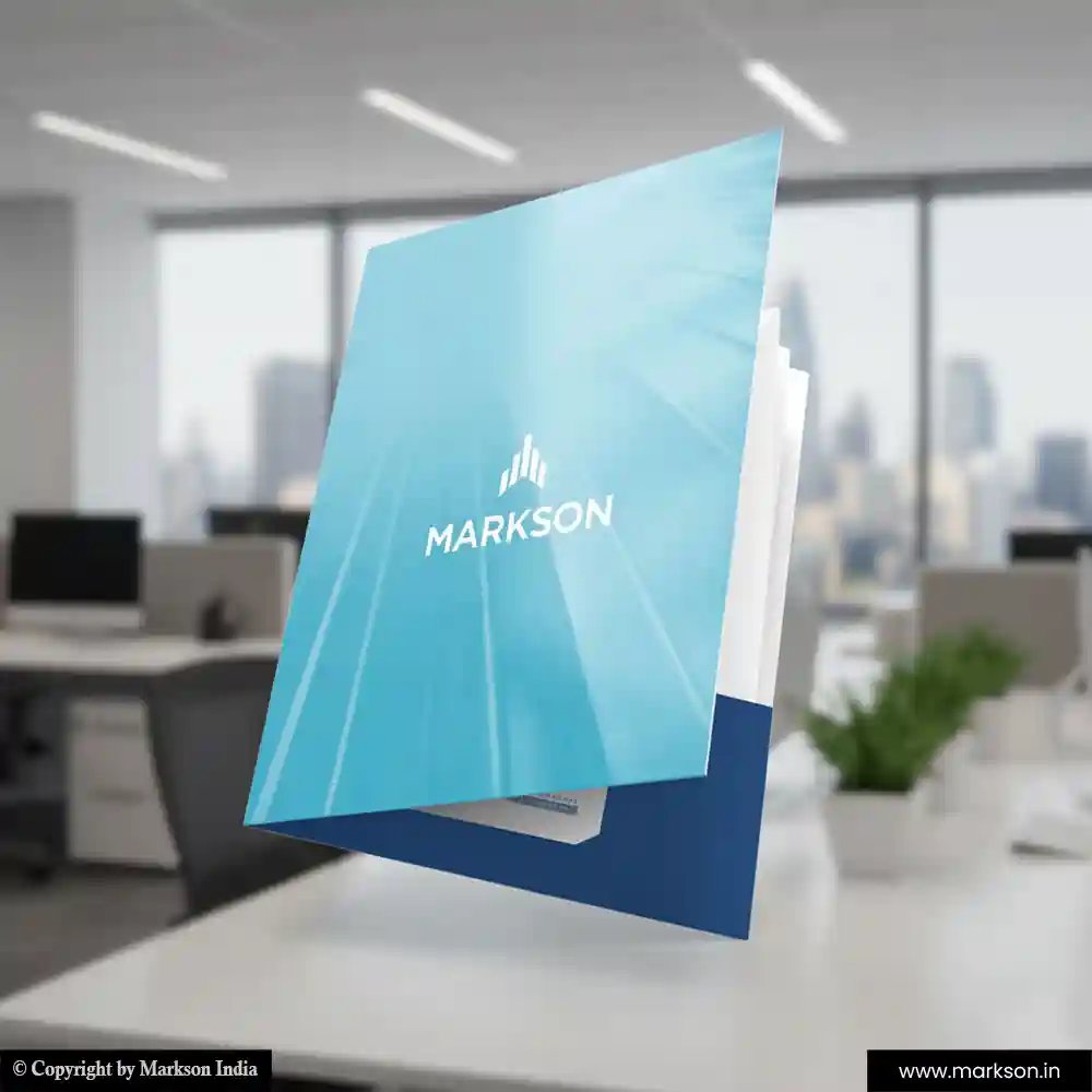 Best Custom File Folders With Single Pocket Manufacturers Near Me Markson India