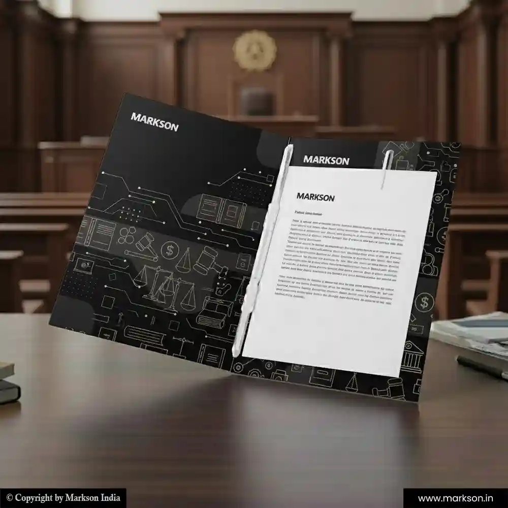 Best Document File Folders with Clip Manufacturers Near Me Markson India