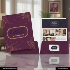 Best Personlized File Folders with Double Pocket Manufacturers Near Me Markson India