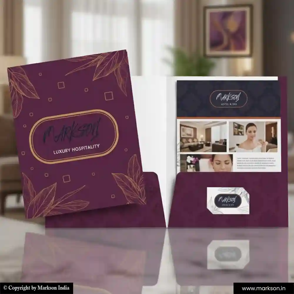 Best Personalized File Folders with Double Pocket Manufacturers Near Me Markson India