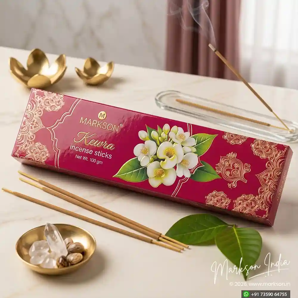 Buy 100g Standard Incense Stick Boxes Gloss Foiling Embossed Supplier Near Me Markson India