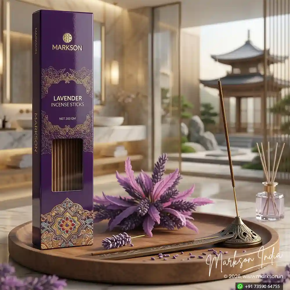 Buy 200g Premium Window Incense Stick Boxes Gloss Foiling Embossed Supplier Near Me Markson India