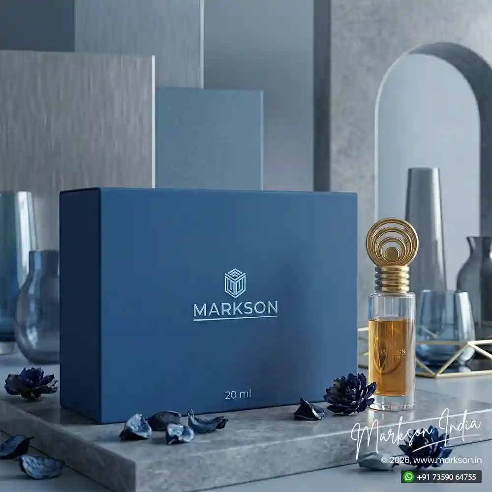 Buy 20ML Cardboard Combo Attar Boxes Matte Emboss Supplier Near Me Markson India