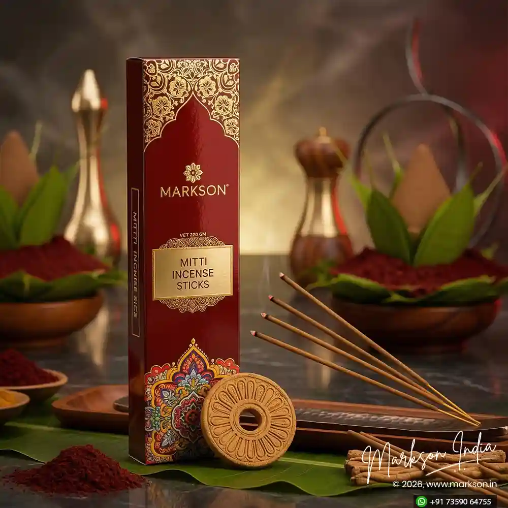 Buy 250g Premium Incense Stick Boxes Gloss Foiling Embossed Supplier Near Me Markson India
