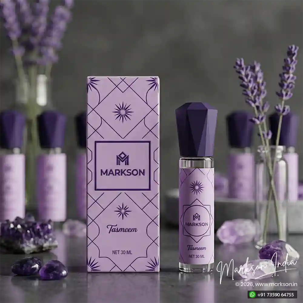 Buy 30ML Fancy Attar Boxes Matte Emboss Supplier Near Me Markson India