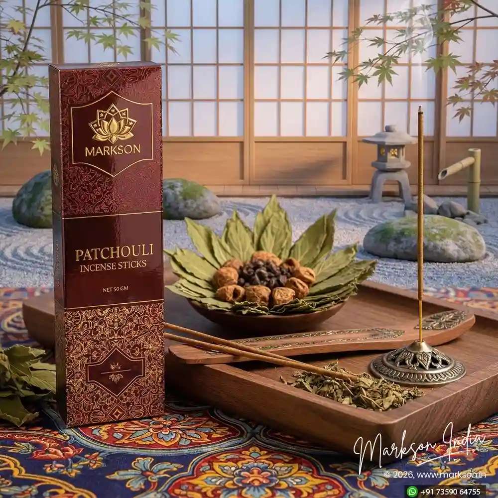 Buy 50g Premium Incense Stick Boxes Gloss Foiling Embossed Supplier Near Me Markson India