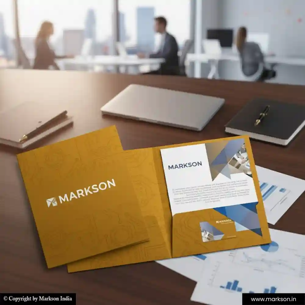 Buy Corporate File Folders with Double Pocket Best Price Markson India