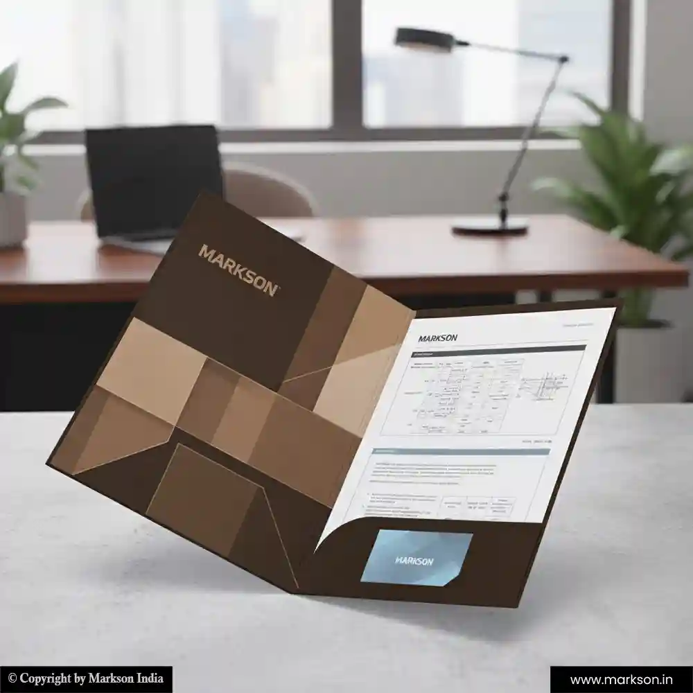 Buy Office File Folders with Single Pocket Best Price Markson India