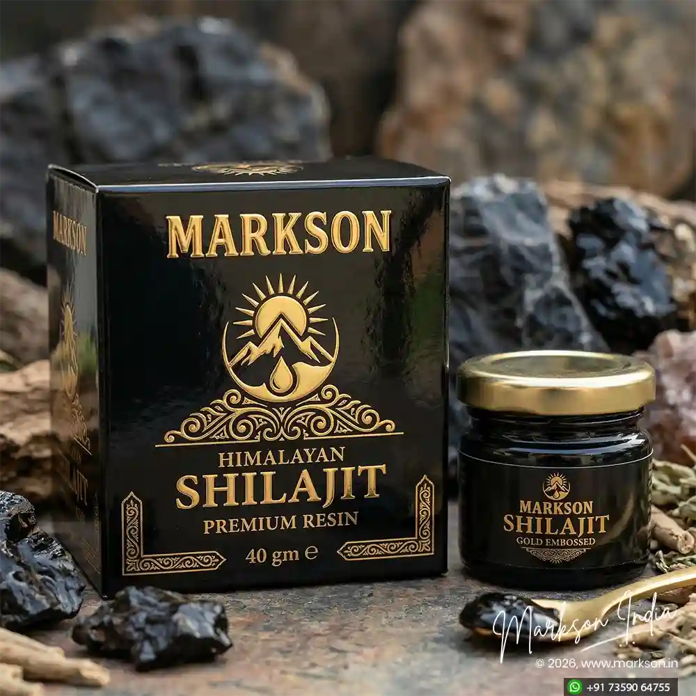 Buy Square Shilajit Boxes Gloss Foiling Embossed Supplier Near Me Markson India