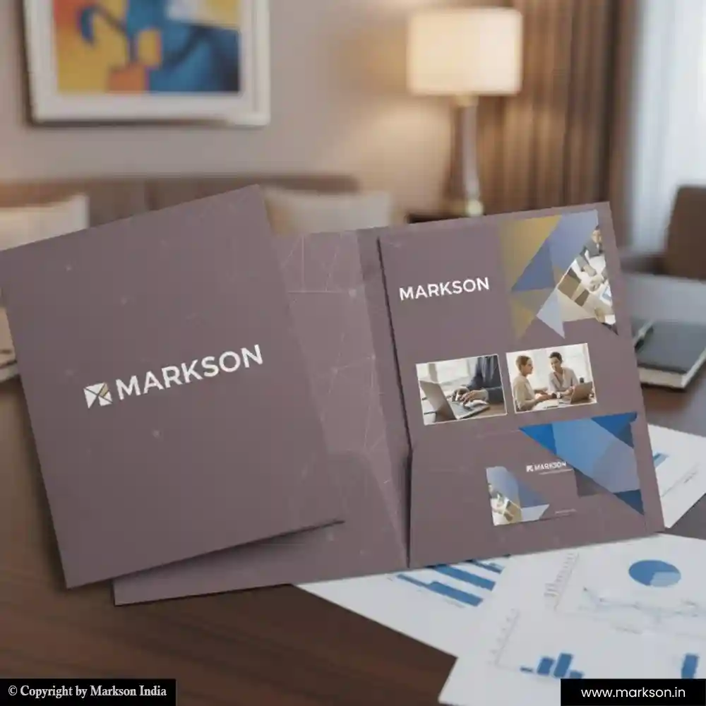 Free Document File Folders with Double Pocket Latest Designs Markson India