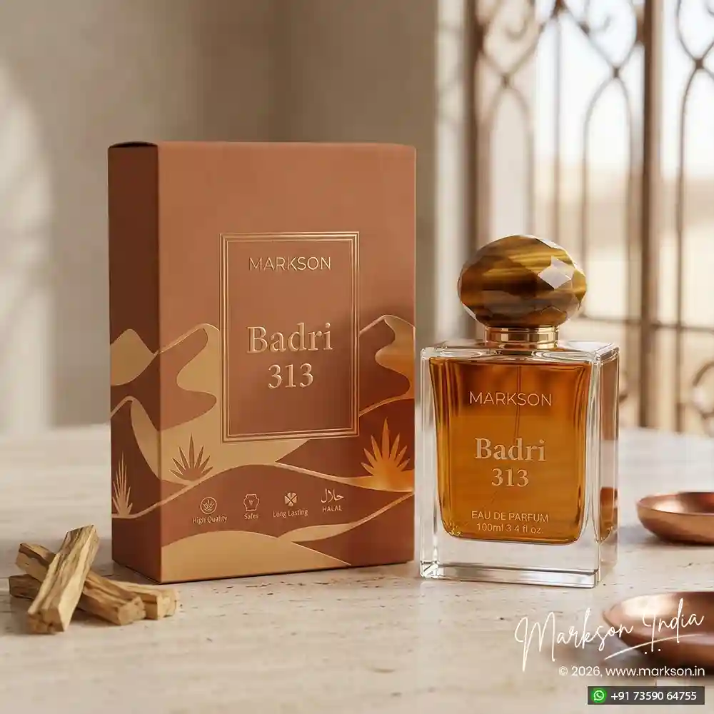 New 100ML Fancy Perfume Boxes Matte UV Embossed Manufacturers Near Me Markson India