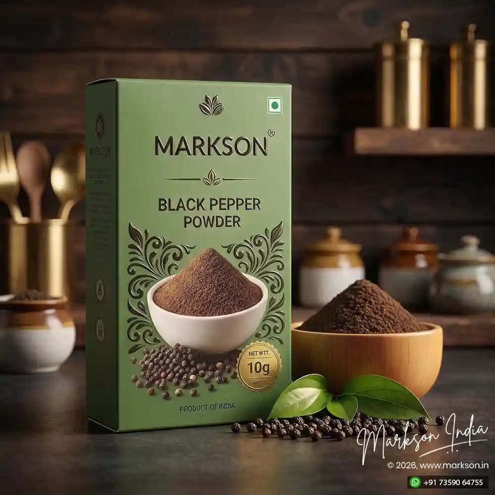 New 10g Standard Spices Boxes Matte UV Embossed Manufacturers Near Me Markson India