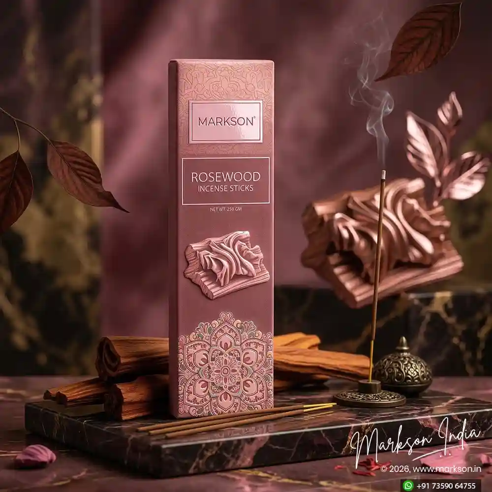 New 250g Premium Incense Stick Boxes Matte UV Embossed Manufacturers Near Me Markson India