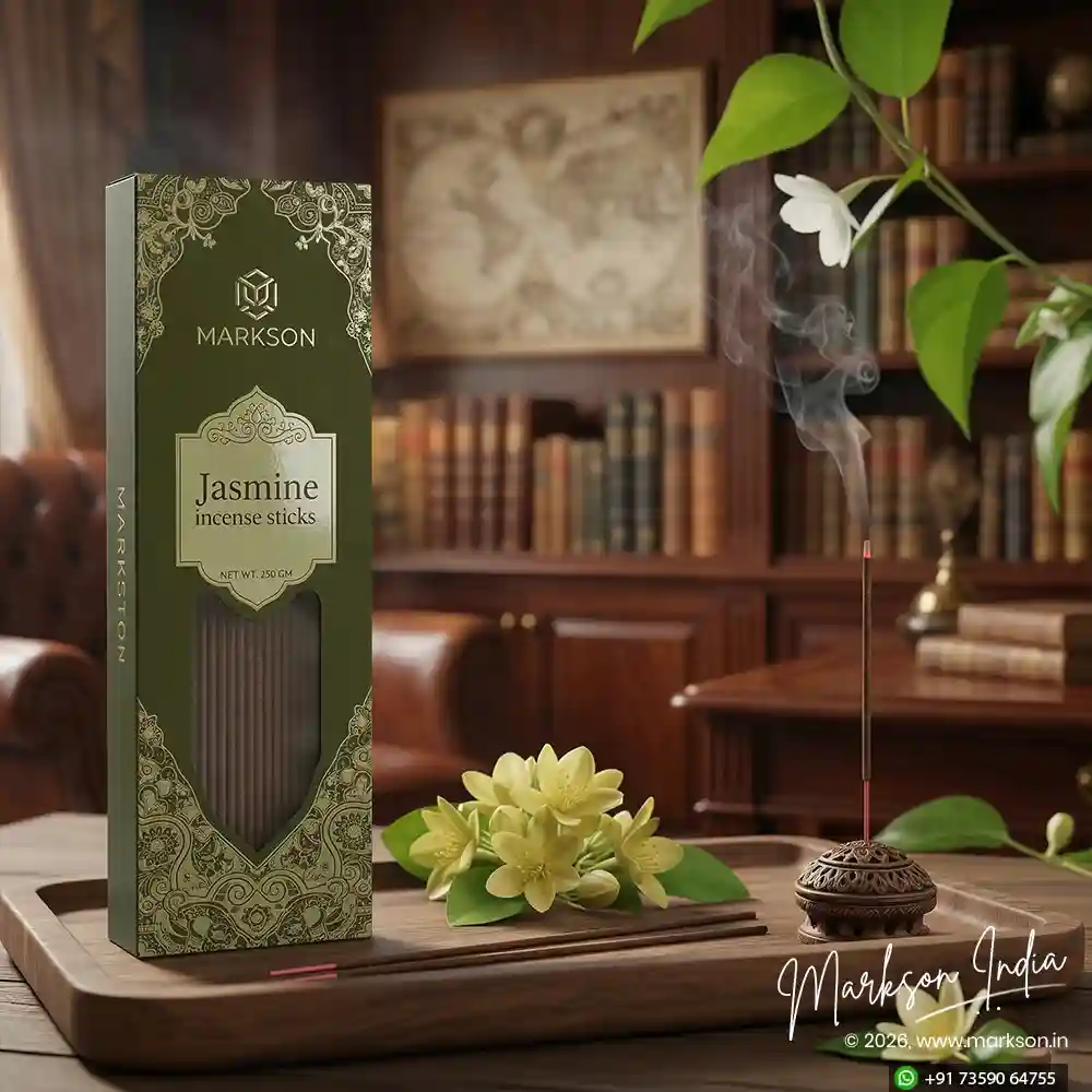 New 250g Premium Window Incense Stick Boxes Matte UV Embossed Manufacturers Near Me Markson India