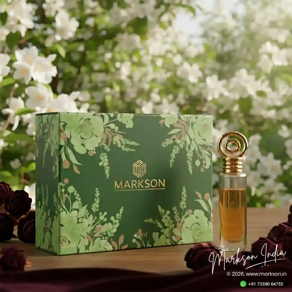 New 30ML Cardboard Combo Attar Boxes Matte Foiling Manufacturers Near Me Markson India