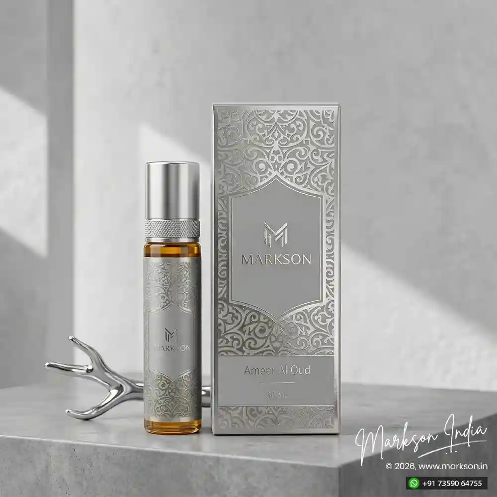 New 30ML Premium Attar Boxes Matte Foiling Manufacturers Near Me Markson India