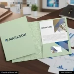 New Corporate File Folders With Double Pocket Templeat Free Designs Markson India