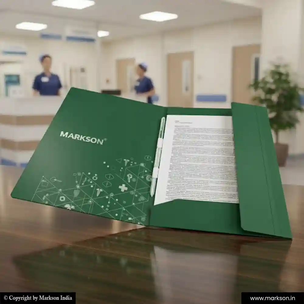 New Document File Folders with Clip Templeat Free Designs Markson India