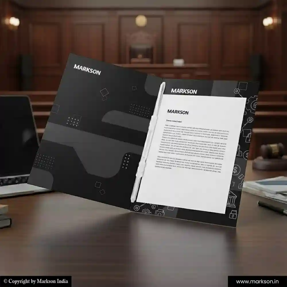 New Laminated File Folders with Clip Templeat Free Designs Markson India