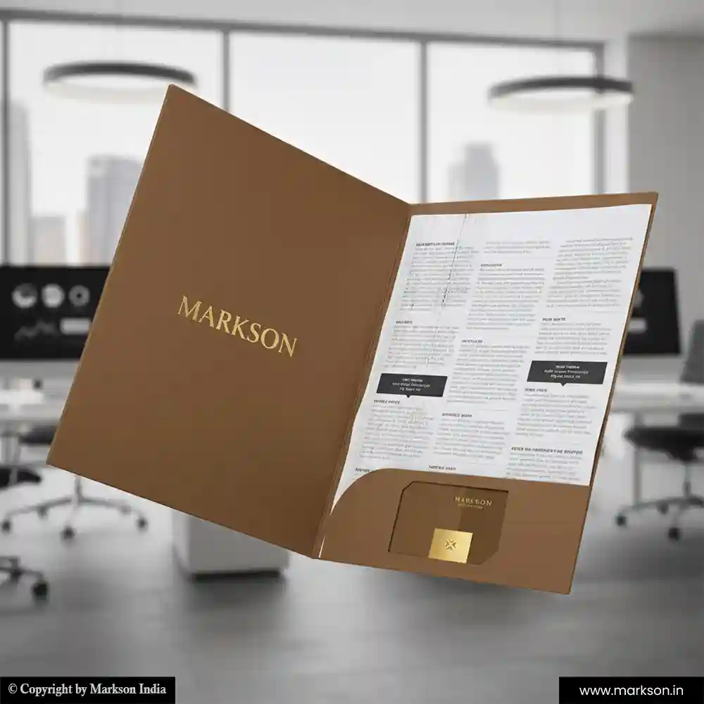 New Laminated File Folders with Single Pocket Templeat Free Designs Markson India