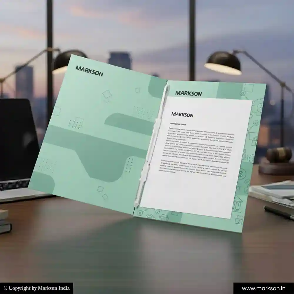 New Office File Folders with Clip Templeat Free Designs Markson India