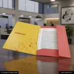 New Paper File Folders With Clip Templeat Free Designs Markson India