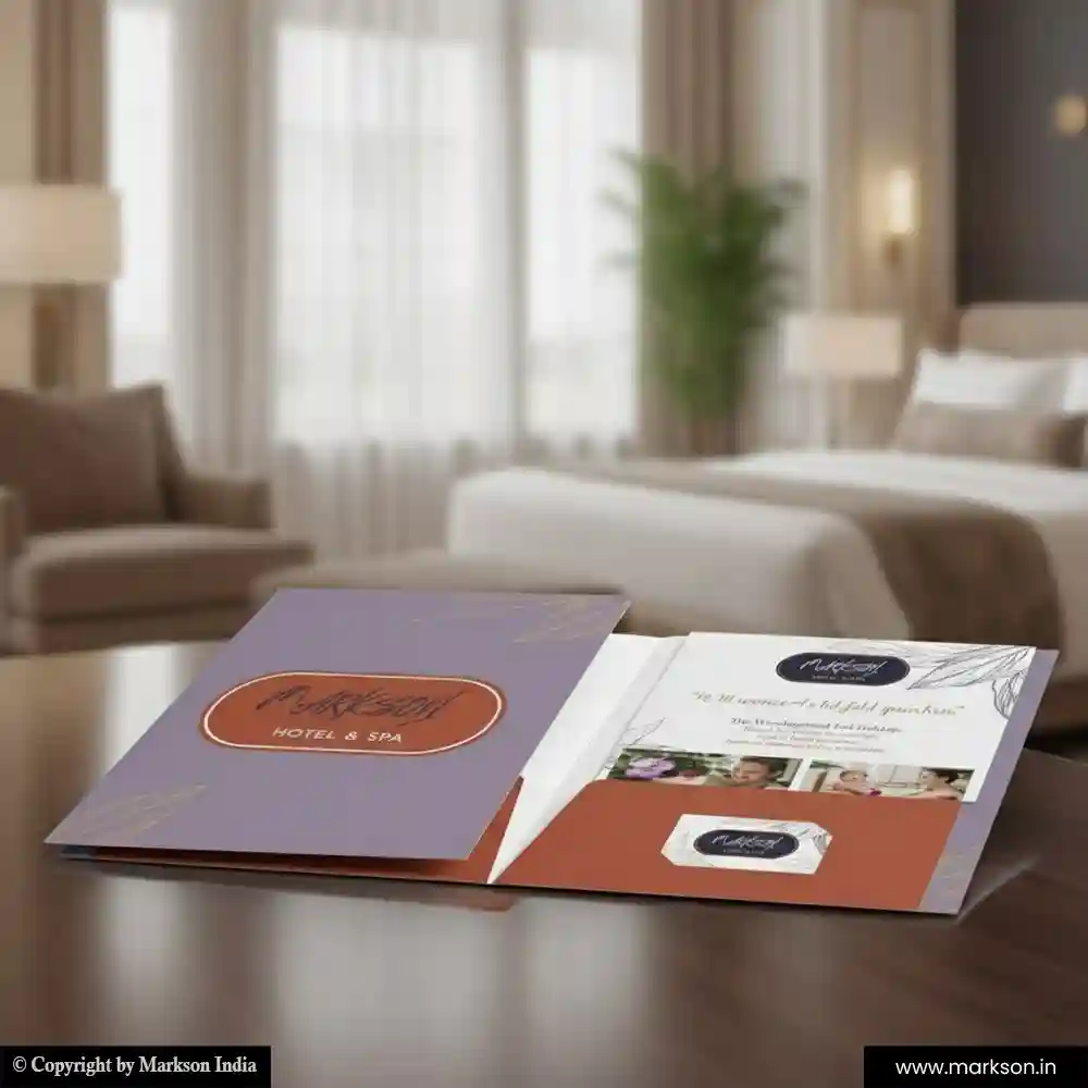 New Personlized File Folders with Double Pocket Templeat Free Designs Markson India