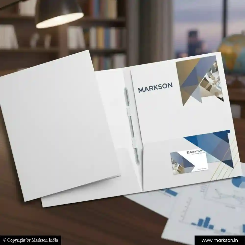 Plain Personlized File Folders with Clip Wholesalers Near Me Markson India