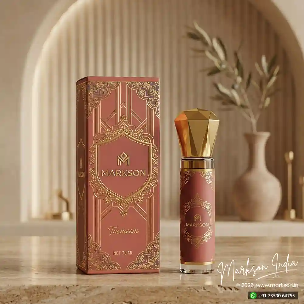 Top 30ML Fancy Attar Boxes Matte Foiling Embossed Export Near Me Markson India