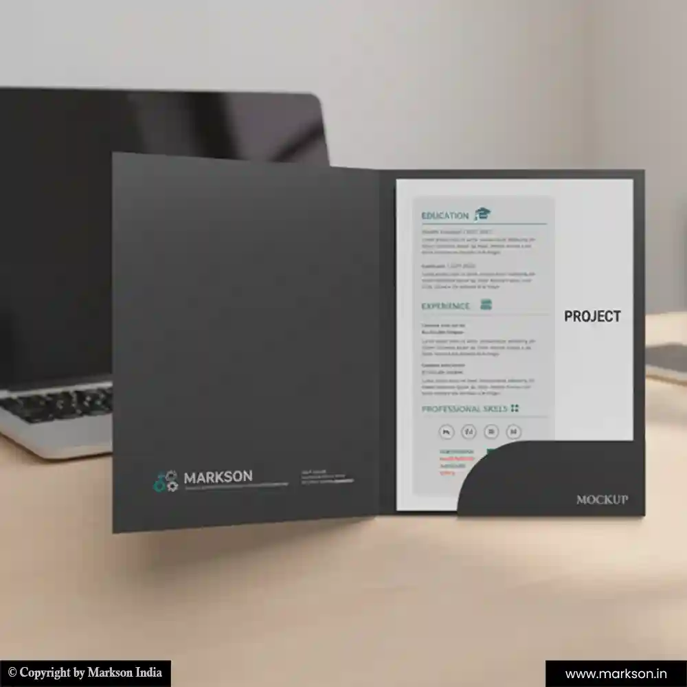 Top Certificate File Folders with Single Pocket Online Printing Services Markson India