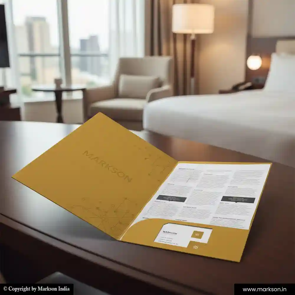 Top Client File Folders with Single Pocket Online Printing Services Markson India