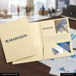 Presentation File Folder With Double Pocket 3 Top Presentation File Folder With Double Pocket Online Printing Services Markson India