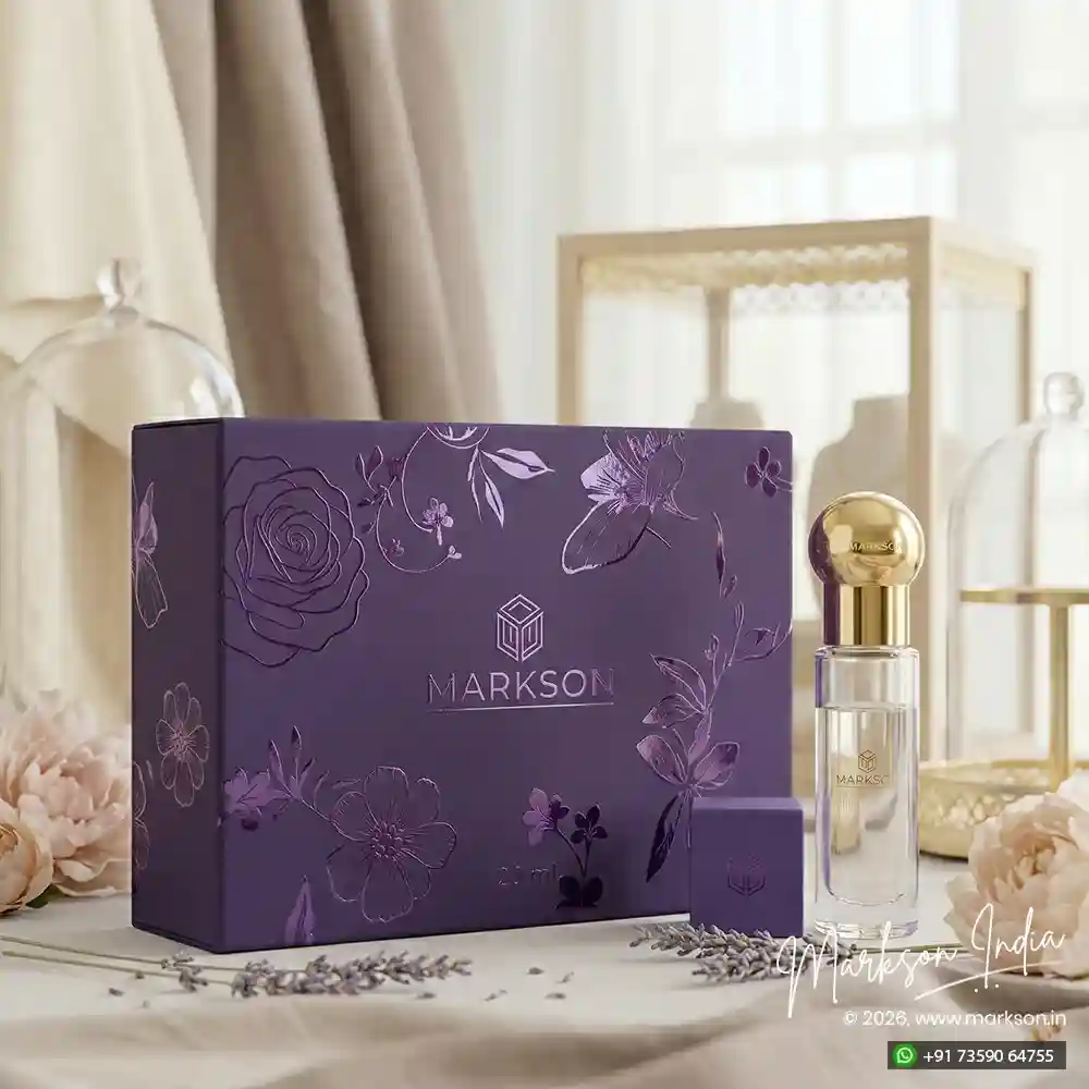 Unique 20ML Cardboard Combo Attar Boxes Matte UV Latest Price Markson India