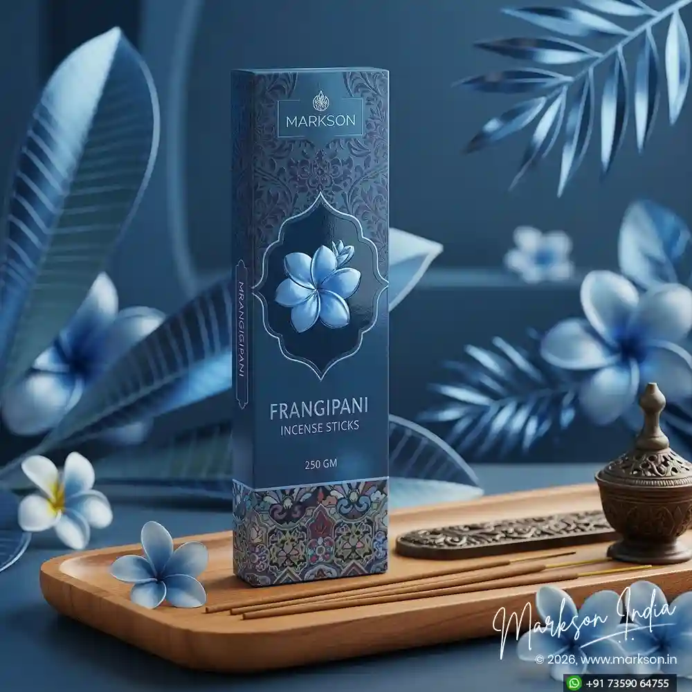 Unique 250g Premium Incense Stick Boxes Gloss UV Emboss Latest Price Markson India