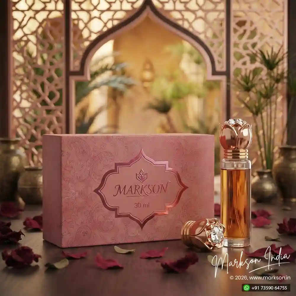 Unique 30ML Cardboard Combo Attar Boxes Matte UV Latest Price Markson India