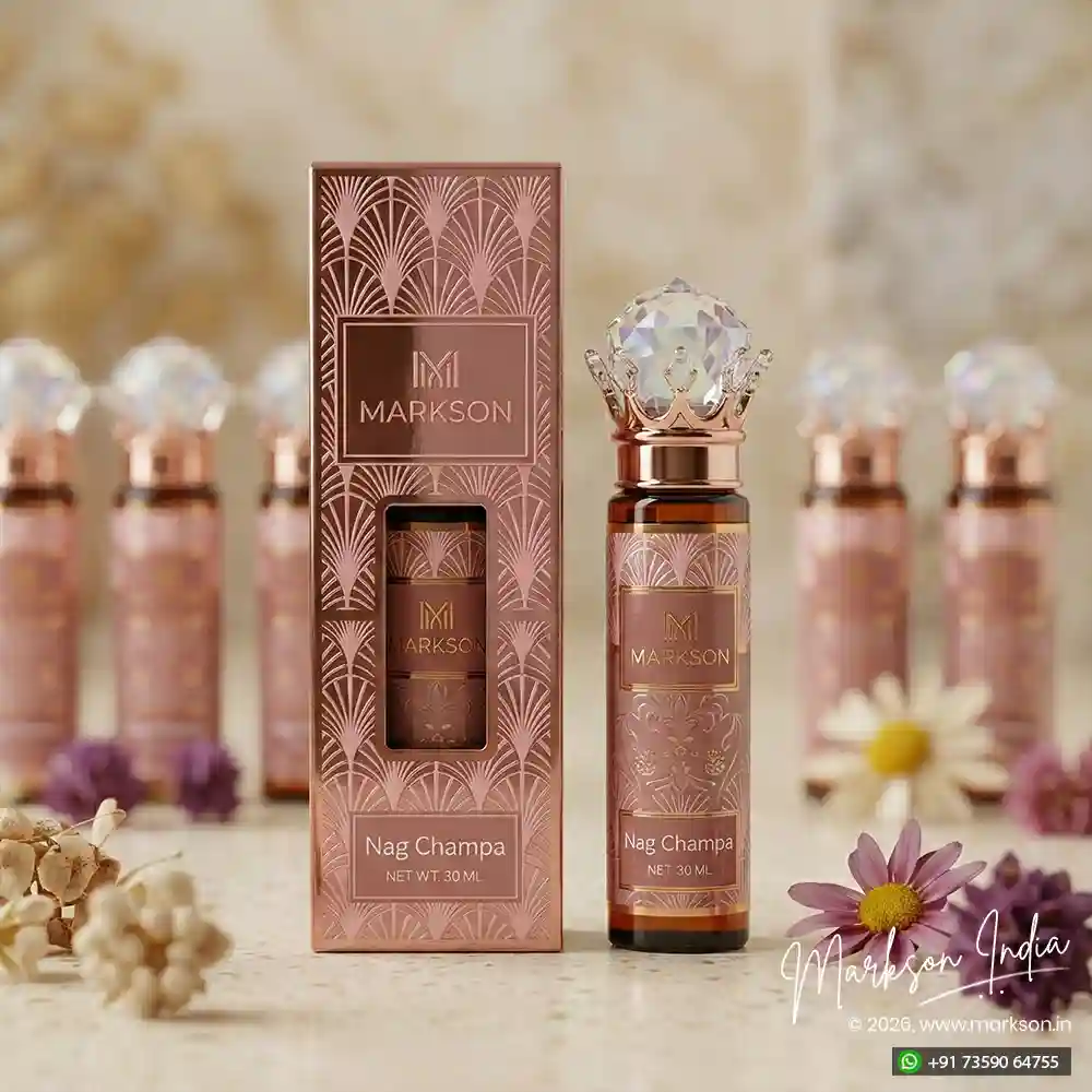 Unique 30ML Premium Window Attar Boxes Drip UV Latest Price Markson India