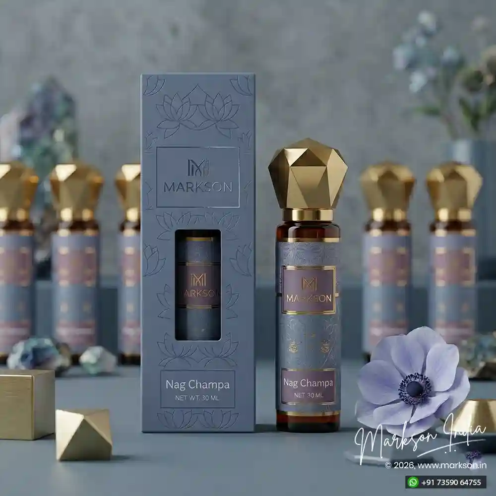 Unique 30ML Premium Window Attar Boxes Matte UV Latest Price Markson India