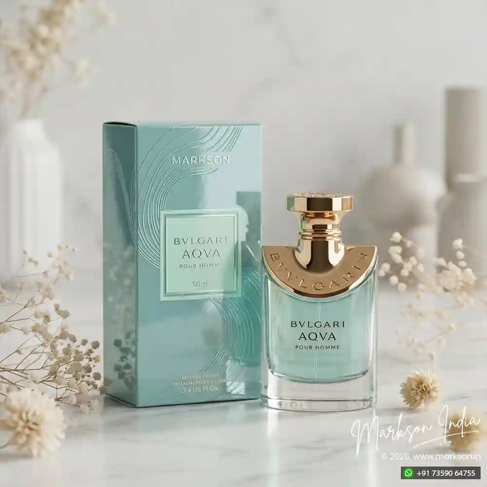 Unique 50ML Premium Perfume Boxes Gloss UV Emboss Latest Price Markson India