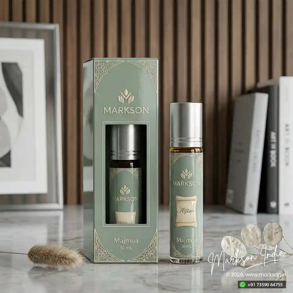 Unique 50ML Premium Window Attar Boxes Drip UV Latest Price Markson India