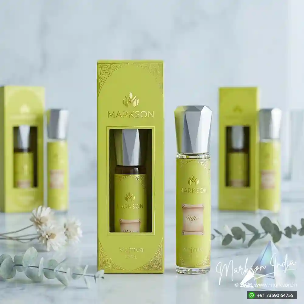 Unique 50ML Premium Window Attar Boxes Matte UV Latest Price Markson India