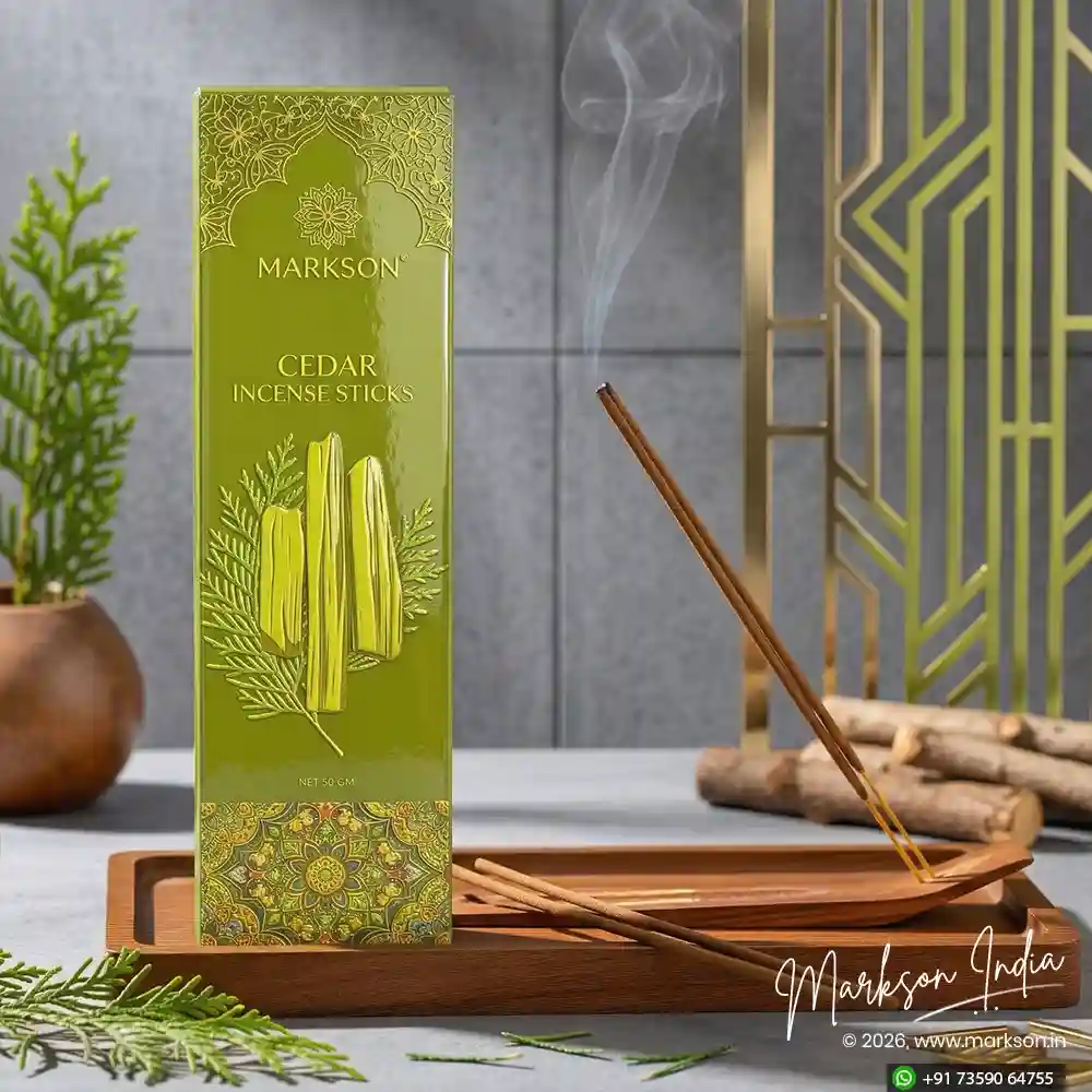 Unique 50g Premium Incense Stick Boxes Gloss UV Emboss Latest Price Markson India