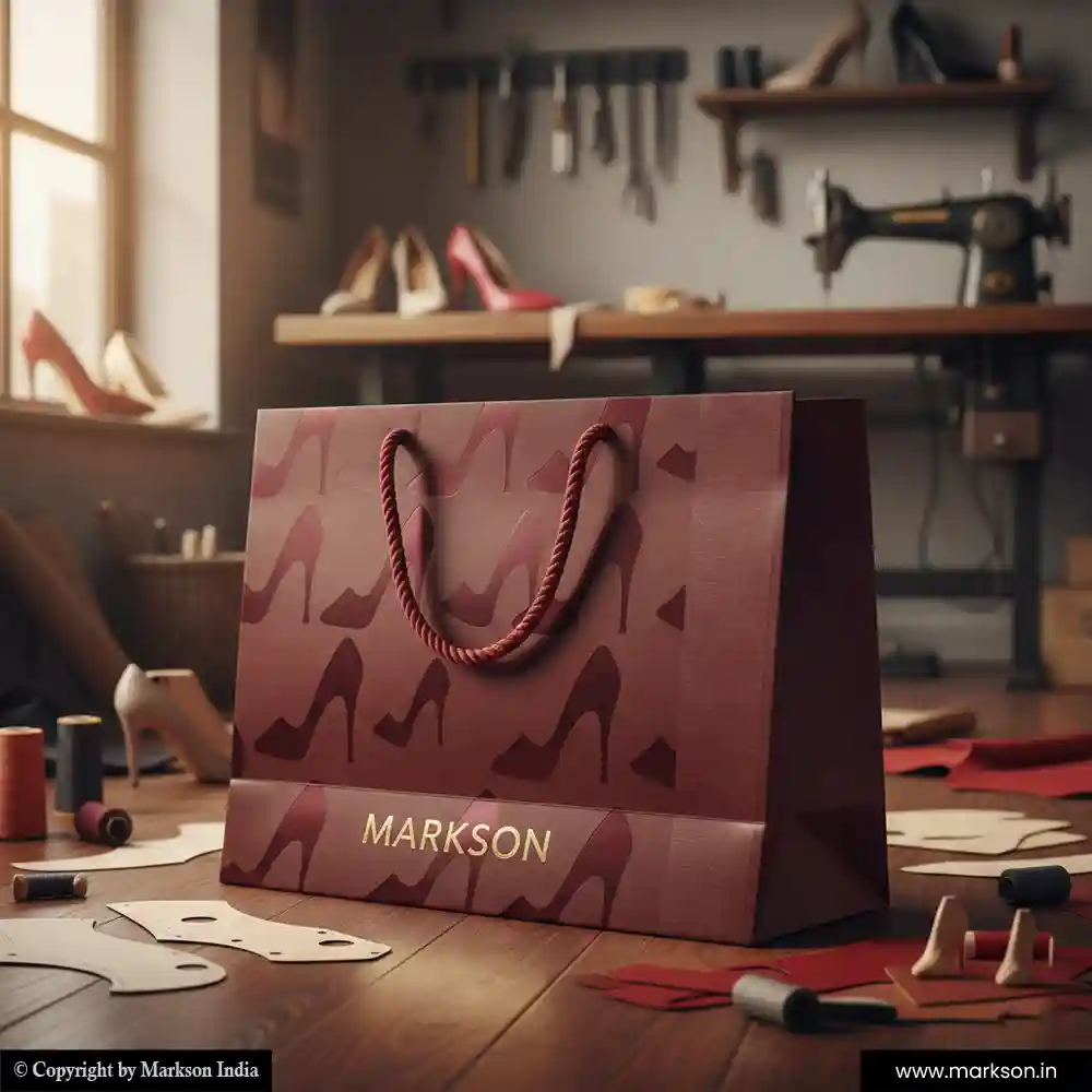 Best A3 Paper Bags with Cotton Rope Handle Printing Services Markson India