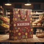 Best Custom Paper Bags With Rope Handle Printing Services Markson India