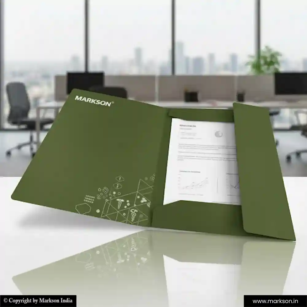 Best Document File Folders with Three Flap Manufacturers Near Me Markson India